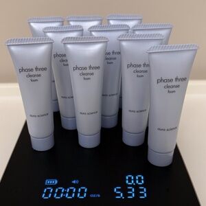 Victoria's Secret Aura Science Phase Three Cleanse Foam, Lot of 10 Tubes NOS HTF